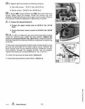 1998 Johnson Evinrude EC 50 thru 70 HP 3-Cylinder Service Repair Manual P/N 520208, Page 182