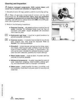 1998 Johnson Evinrude EC 50 thru 70 HP 3-Cylinder Service Repair Manual P/N 520208, Page 203