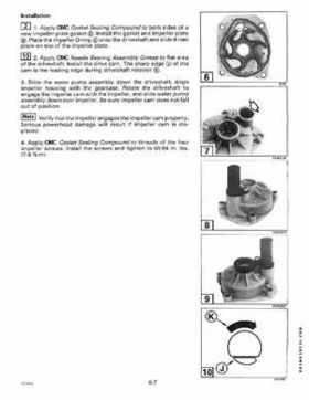 1998 Johnson Evinrude EC 50 thru 70 HP 3-Cylinder Service Repair Manual P/N 520208, Page 206