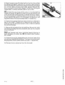 1998 Johnson Evinrude EC 50 thru 70 HP 3-Cylinder Service Repair Manual P/N 520208, Page 216