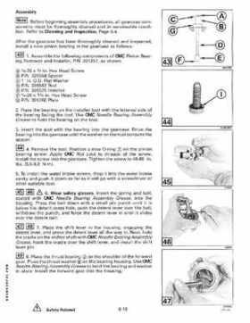 1998 Johnson Evinrude EC 50 thru 70 HP 3-Cylinder Service Repair Manual P/N 520208, Page 217