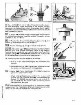 1998 Johnson Evinrude EC 50 thru 70 HP 3-Cylinder Service Repair Manual P/N 520208, Page 219