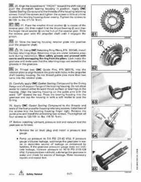 1998 Johnson Evinrude EC 50 thru 70 HP 3-Cylinder Service Repair Manual P/N 520208, Page 220