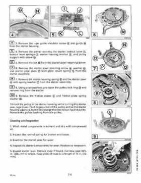1998 Johnson Evinrude EC 50 thru 70 HP 3-Cylinder Service Repair Manual P/N 520208, Page 228