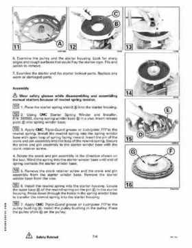1998 Johnson Evinrude EC 50 thru 70 HP 3-Cylinder Service Repair Manual P/N 520208, Page 229