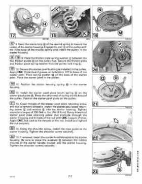 1998 Johnson Evinrude EC 50 thru 70 HP 3-Cylinder Service Repair Manual P/N 520208, Page 230