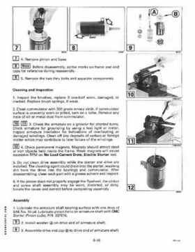 1998 Johnson Evinrude EC 50 thru 70 HP 3-Cylinder Service Repair Manual P/N 520208, Page 247