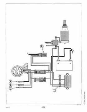 1998 Johnson Evinrude EC 50 thru 70 HP 3-Cylinder Service Repair Manual P/N 520208, Page 260