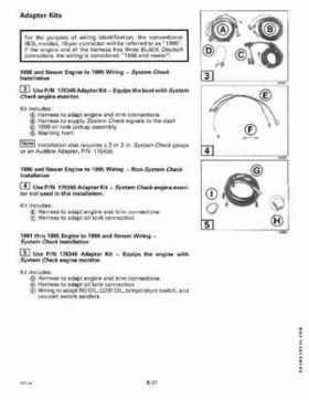 1998 Johnson Evinrude EC 50 thru 70 HP 3-Cylinder Service Repair Manual P/N 520208, Page 262