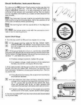 1998 Johnson Evinrude EC 50 thru 70 HP 3-Cylinder Service Repair Manual P/N 520208, Page 265