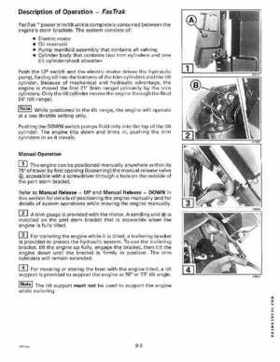 1998 Johnson Evinrude EC 50 thru 70 HP 3-Cylinder Service Repair Manual P/N 520208, Page 274