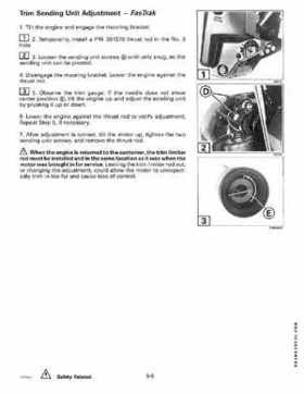 1998 Johnson Evinrude EC 50 thru 70 HP 3-Cylinder Service Repair Manual P/N 520208, Page 276