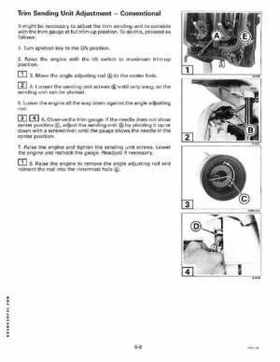 1998 Johnson Evinrude EC 50 thru 70 HP 3-Cylinder Service Repair Manual P/N 520208, Page 279
