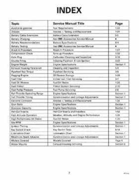 1998 Johnson Evinrude "EC" 9.9 thru 30 HP 2-Cylinder Outboards Service Repair Manual P/N 520204, Page 4