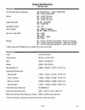 1998 Johnson Evinrude "EC" 9.9 thru 30 HP 2-Cylinder Outboards Service Repair Manual P/N 520204, Page 18