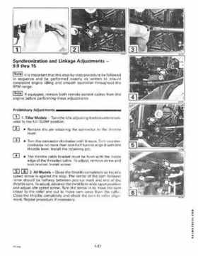 1998 Johnson Evinrude "EC" 9.9 thru 30 HP 2-Cylinder Outboards Service Repair Manual P/N 520204, Page 43