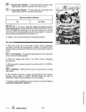 1998 Johnson Evinrude "EC" 9.9 thru 30 HP 2-Cylinder Outboards Service Repair Manual P/N 520204, Page 47