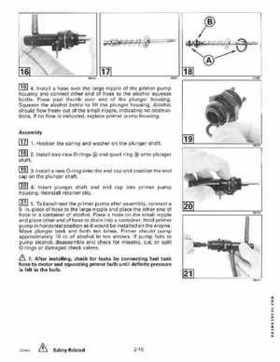 1998 Johnson Evinrude "EC" 9.9 thru 30 HP 2-Cylinder Outboards Service Repair Manual P/N 520204, Page 71