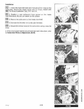 1998 Johnson Evinrude "EC" 9.9 thru 30 HP 2-Cylinder Outboards Service Repair Manual P/N 520204, Page 91
