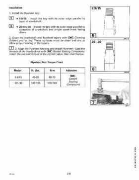 1998 Johnson Evinrude "EC" 9.9 thru 30 HP 2-Cylinder Outboards Service Repair Manual P/N 520204, Page 105