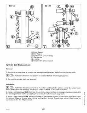 1998 Johnson Evinrude "EC" 9.9 thru 30 HP 2-Cylinder Outboards Service Repair Manual P/N 520204, Page 117