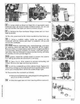 1998 Johnson Evinrude "EC" 9.9 thru 30 HP 2-Cylinder Outboards Service Repair Manual P/N 520204, Page 143