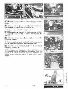 1998 Johnson Evinrude "EC" 9.9 thru 30 HP 2-Cylinder Outboards Service Repair Manual P/N 520204, Page 164