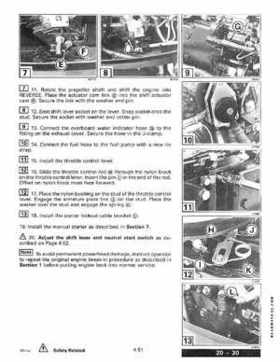 1998 Johnson Evinrude "EC" 9.9 thru 30 HP 2-Cylinder Outboards Service Repair Manual P/N 520204, Page 180