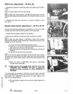 1998 Johnson Evinrude "EC" 9.9 thru 30 HP 2-Cylinder Outboards Service Repair Manual P/N 520204, Page 181