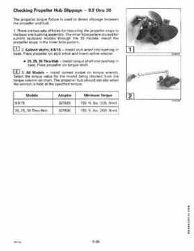1998 Johnson Evinrude "EC" 9.9 thru 30 HP 2-Cylinder Outboards Service Repair Manual P/N 520204, Page 249