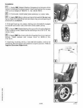 1998 Johnson Evinrude "EC" 9.9 thru 30 HP 2-Cylinder Outboards Service Repair Manual P/N 520204, Page 258