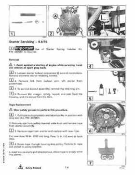 1998 Johnson Evinrude "EC" 9.9 thru 30 HP 2-Cylinder Outboards Service Repair Manual P/N 520204, Page 266