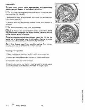 1998 Johnson Evinrude "EC" 9.9 thru 30 HP 2-Cylinder Outboards Service Repair Manual P/N 520204, Page 267