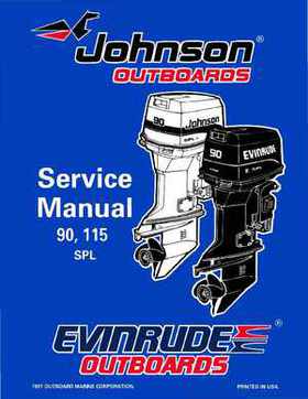 1998 Johnson Evinrude "EC" 90, 115 SPL Service Repair Manual, P/N 520209, Page 1