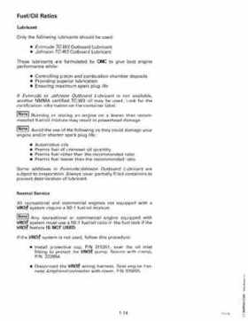 1998 Johnson Evinrude "EC" 90, 115 SPL Service Repair Manual, P/N 520209, Page 20