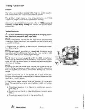 1998 Johnson Evinrude "EC" 90, 115 SPL Service Repair Manual, P/N 520209, Page 62
