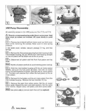 1998 Johnson Evinrude "EC" 90, 115 SPL Service Repair Manual, P/N 520209, Page 68