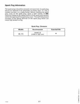 1998 Johnson Evinrude "EC" 90, 115 SPL Service Repair Manual, P/N 520209, Page 97