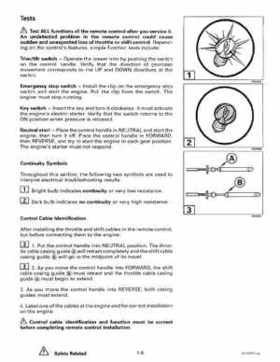 1998 Johnson Evinrude "EC" Accessories Service Manual, P/N 520213, Page 9