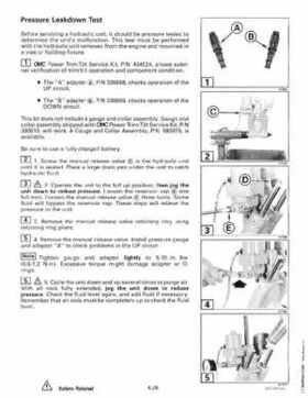 1998 Johnson Evinrude "EC" Accessories Service Manual, P/N 520213, Page 99