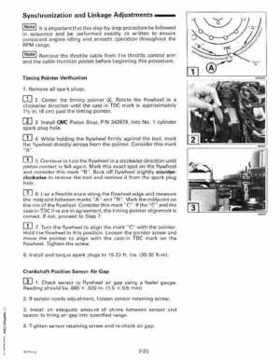 1999 "EE" Evinrude 200, 225 V6 FFI Outboards Service Repair Manual, P/N 787025, Page 41