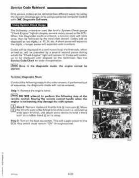 1999 "EE" Evinrude 200, 225 V6 FFI Outboards Service Repair Manual, P/N 787025, Page 92
