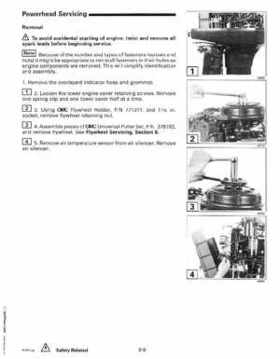 1999 "EE" Evinrude 200, 225 V6 FFI Outboards Service Repair Manual, P/N 787025, Page 158