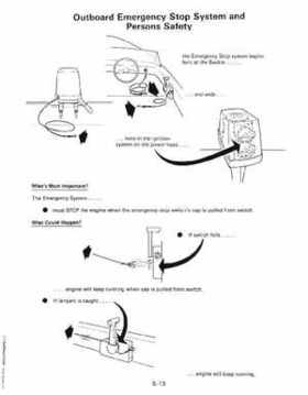 1999 "EE" Evinrude 200, 225 V6 FFI Outboards Service Repair Manual, P/N 787025, Page 261