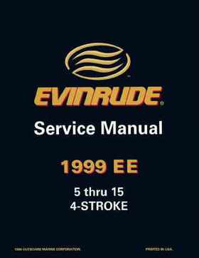 1999 "EE" Evinrude 5 thru 15 4-Stroke Service Repair Manual, P/N 787022, Page 1