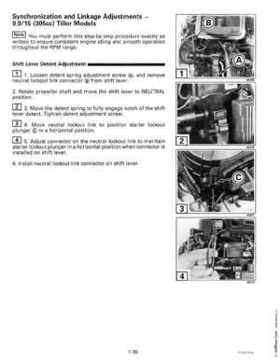 1999 "EE" Evinrude 5 thru 15 4-Stroke Service Repair Manual, P/N 787022, Page 44
