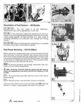 1999 "EE" Evinrude 5 thru 15 4-Stroke Service Repair Manual, P/N 787022, Page 61