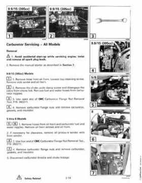 1999 "EE" Evinrude 5 thru 15 4-Stroke Service Repair Manual, P/N 787022, Page 69