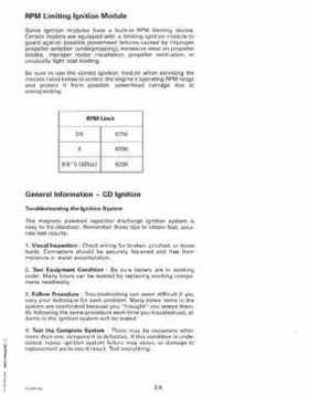 1999 "EE" Evinrude 5 thru 15 4-Stroke Service Repair Manual, P/N 787022, Page 86