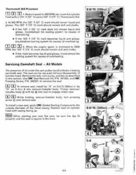 1999 "EE" Evinrude 5 thru 15 4-Stroke Service Repair Manual, P/N 787022, Page 123